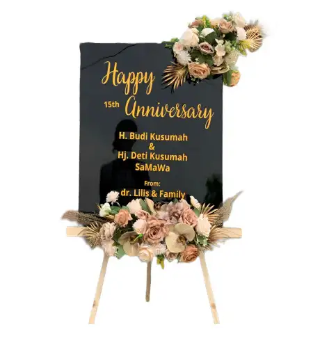 Papan Bunga Akrilik Sungai Bambu